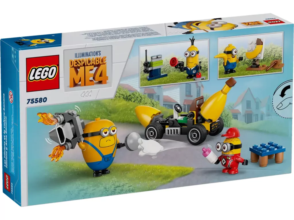 LEGO® Minionki. Minionki i bananowóz 75580 - tantis.pl