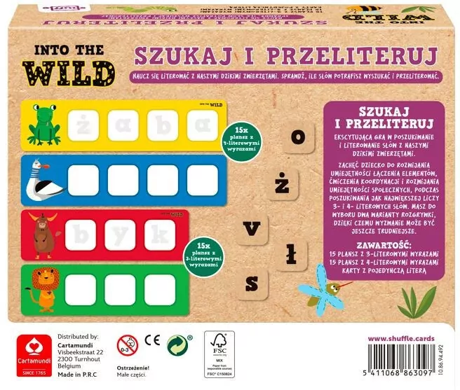 Into the Wild. Szukaj i przeliteruj - tantis.pl