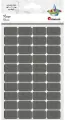 Rzepy samoprzylepne szare 15x25mm 40kpl - tantis.pl
