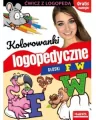 Kolorowanki logopedyczne. Głoski F W - tantis.pl