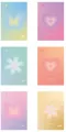 Zeszyt A5/60K kratka Pastel (10szt) MAR MAR - tantis.pl