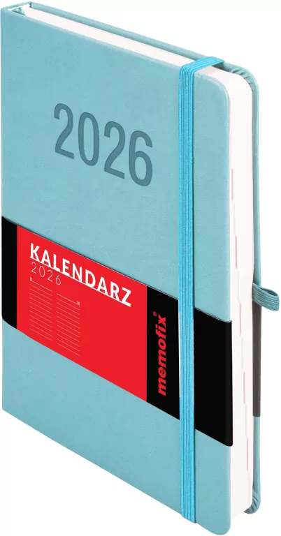 Kalendarz 2026 A5 Memofix DNS błękitny - tantis.pl