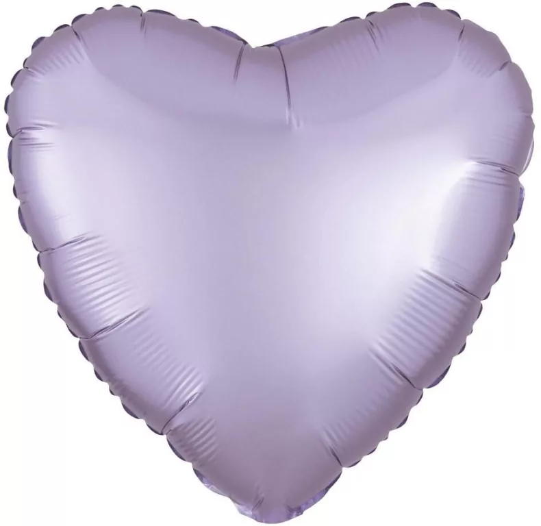 Balon foliowy Serce Satin Luxe Pastel Lilac - tantis.pl