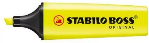 Zakreślacz STABILO BOSS żółty p10. STABILO cena za - tantis.pl
