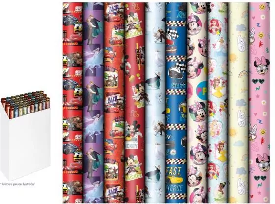 Papier ozdobny 200x70 Disney p50 mix cena za 1szt. - tantis.pl