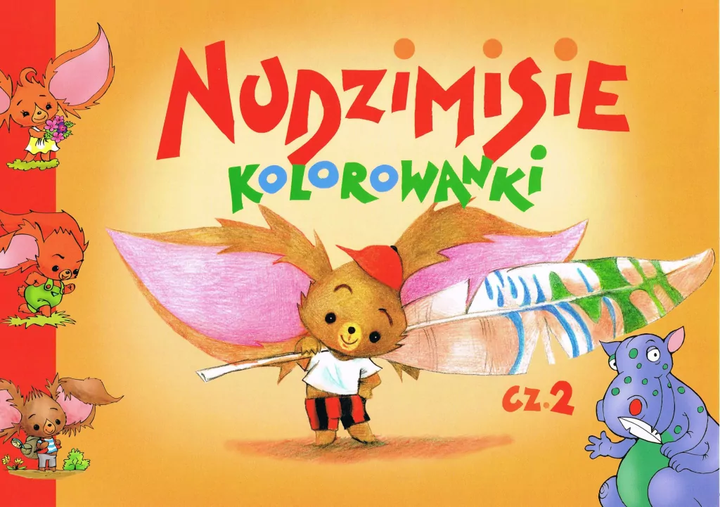 Nudzimisie. Kolorowanki. Część 2 - tantis.pl
