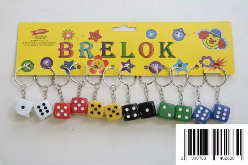 BRELOK KOSTKA 2CM PBH OP - tantis.pl