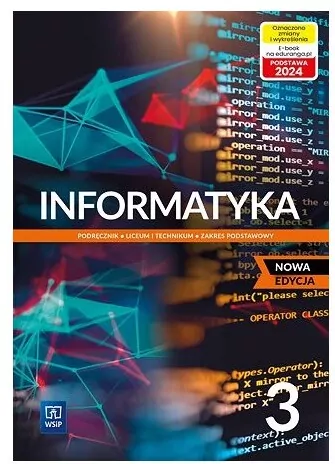 Informatyka 3. Podręcznik do liceum i technikum. Zakres podstawowy - tantis.pl