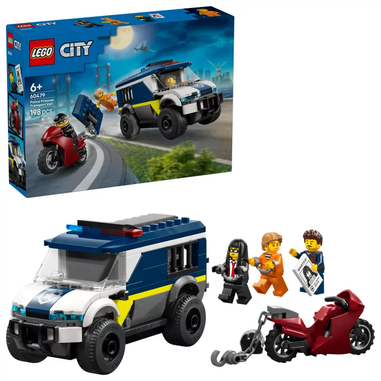 LEGO® City.  Furgonetka policyjnego konwoju 60479 - tantis.pl