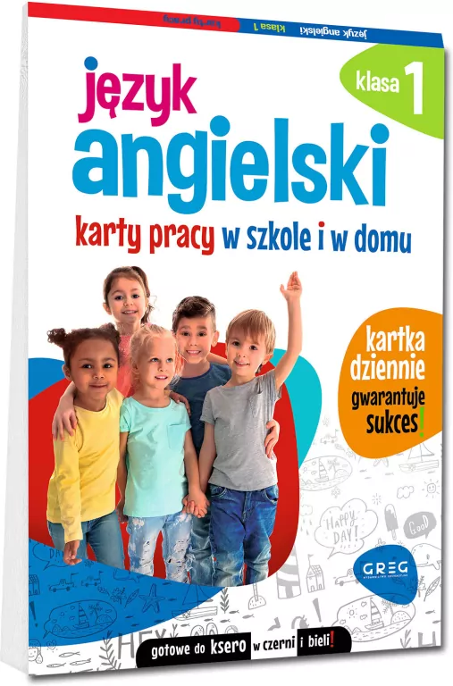 Język angielski SP 1. Karty pracy w szkole i w domu - tantis.pl