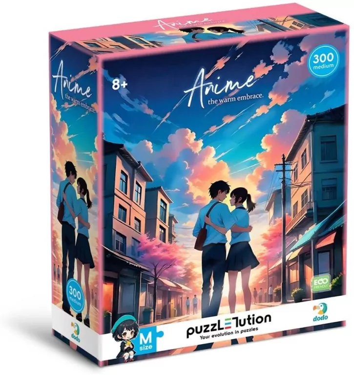 Puzzle Medium-M 300 Anime Ciepło 300673 - tantis.pl