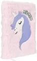 Notes pluszowy pastelowy A5 Unicorn - tantis.pl