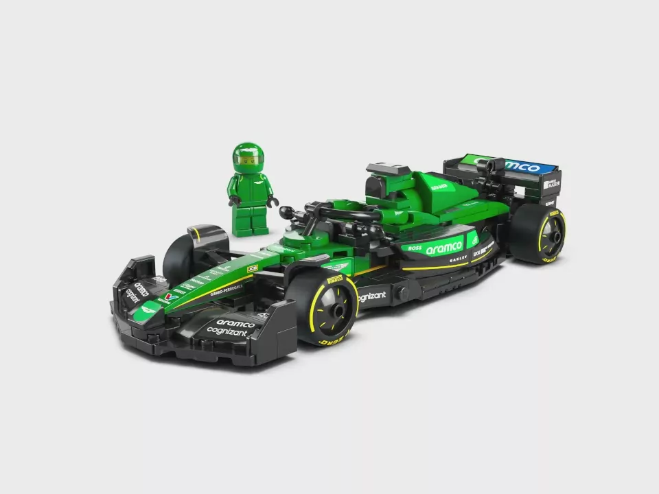 LEGO® Speed Champions. Bolid F1® Aston Martin Aramco AMR24 77245 - tantis.pl