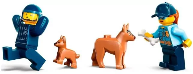 LEGO® City Police. Szkolenie psów policyjnych w terenie 60369 - tantis.pl