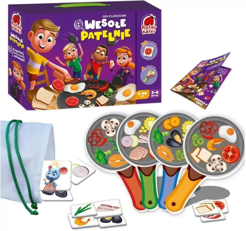 Wesołe patelnie. Gra planszowa - tantis.pl