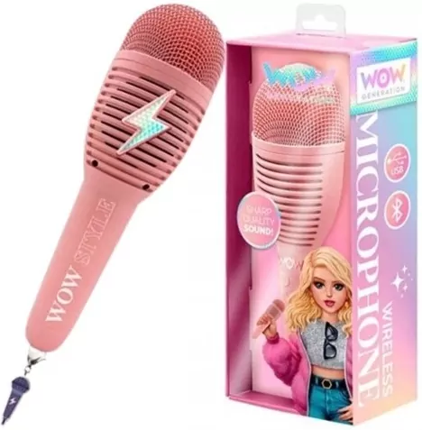 Mikrofon Karaoke Bluetooth zawieszki USB WOW - tantis.pl