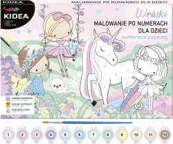 Malowanie po numerach. Wróżki