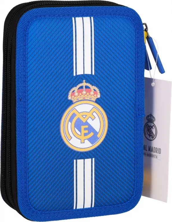 Piórnik podwójny z wyposaż. Real Madrid ASTRA - tantis.pl