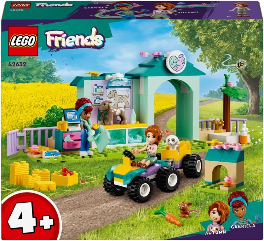 LEGO® Friends. Lecznica dla zwierząt gospodarskich 42632 - tantis.pl