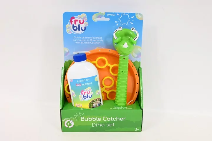 Fru Blu Łapacz baniek Dinozaur + płyn 0,4l - tantis.pl