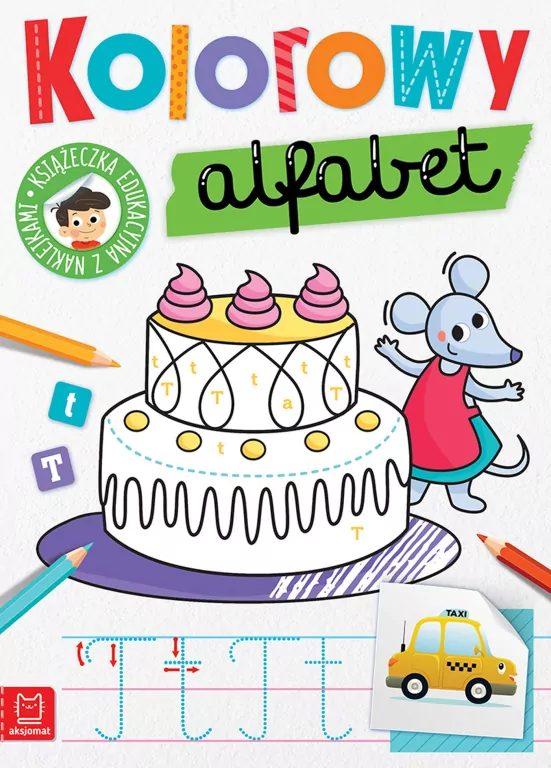 Kolorowy alfabet. Edukacyjna książeczka - tantis.pl