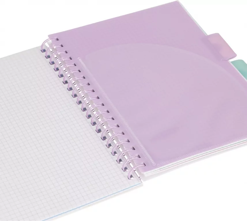 Kołozeszyt B5 PP 200k.kratka Ombre Pastel Line 1szt.mix - tantis.pl