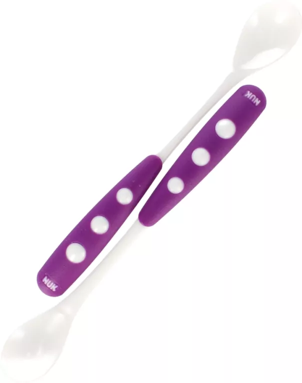 NUK. Łyżeczka do karmienia. Fioletowa - tantis.pl