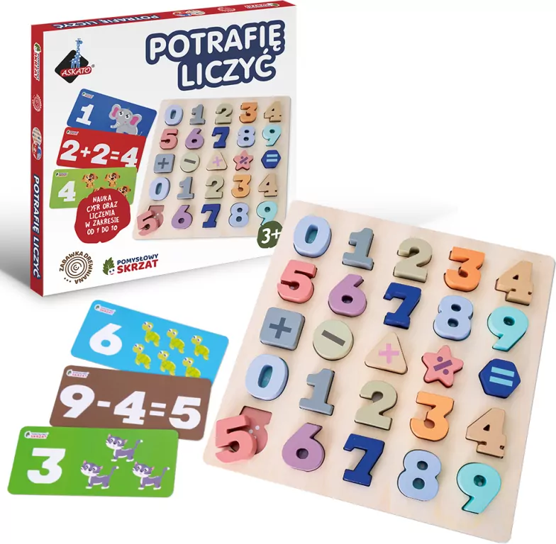 Pomysłowy skrzat - potrafię liczyć - tantis.pl