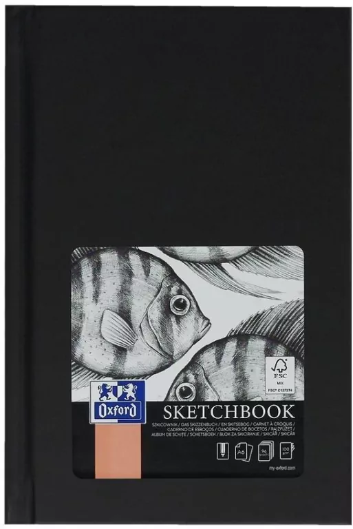 Blok artystyczny szkicownik A6/96K 100g OXFORD - tantis.pl