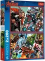 Puzzle 2x200 Obrońcy świata TREFL - tantis.pl