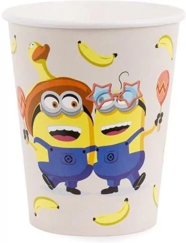 Kubeczki Minionki 250ml - tantis.pl