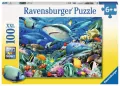 Rafa rekinów. 100 Elementów. XXL. Ravensburger. 109517. - tantis.pl