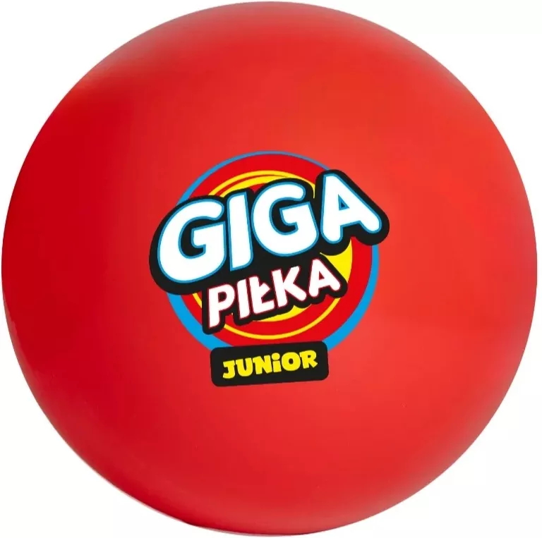 Giga piłka Junior czerwona - tantis.pl