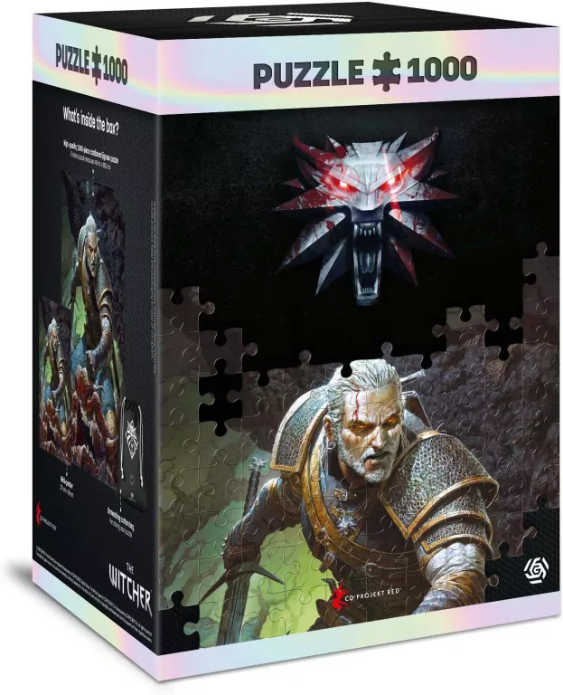 Puzzle 1000. Wiedźmin. Dark World - tantis.pl