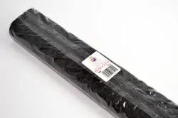 Bibuła marszczona, Krepina 50x250cm, Czarny