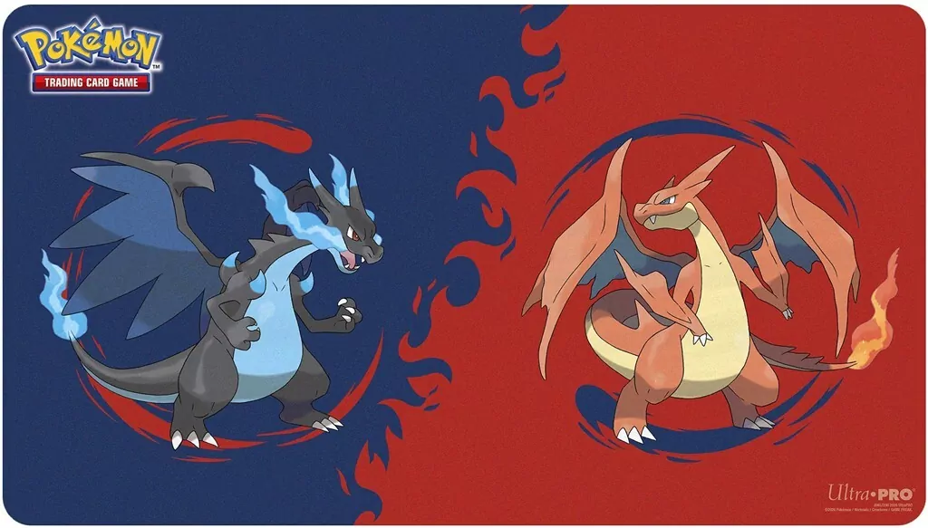 Ultra Pro: Pokémon - Playmat - Mega Charizard X Y - tantis.pl