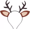 Opaska rogi renifera - tantis.pl