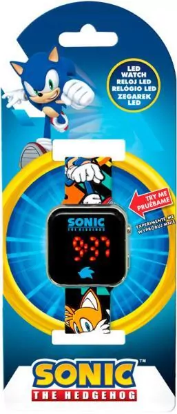 Zegarek LED z kalendarzem Sonic SNC4228M - tantis.pl