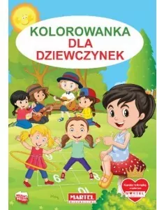 Kolorowanka dla dziewczynek - tantis.pl