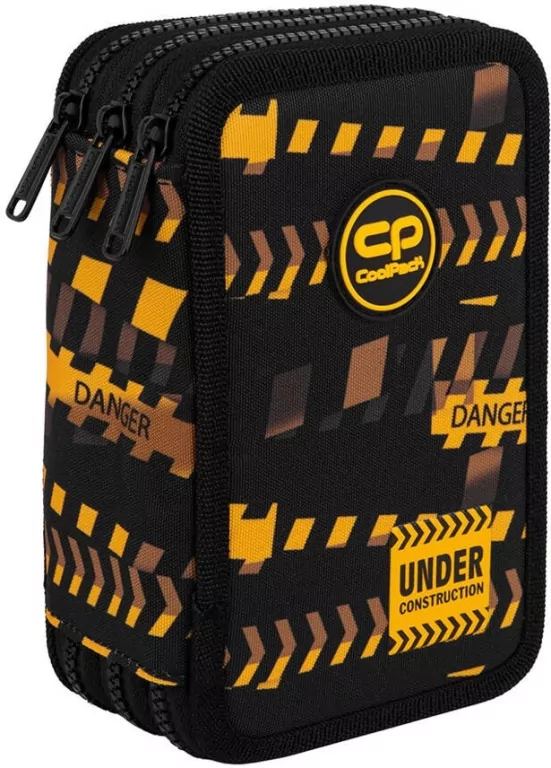 Piórnik 3-komorowy z wyposażeniem Coolpack Jumper 3 Don`T Do It - tantis.pl