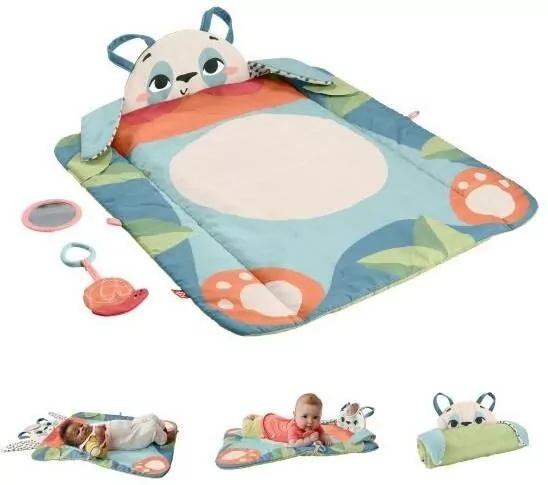 Fisher-Price Planet Friends Mata wesoła Panda 3w1 - tantis.pl