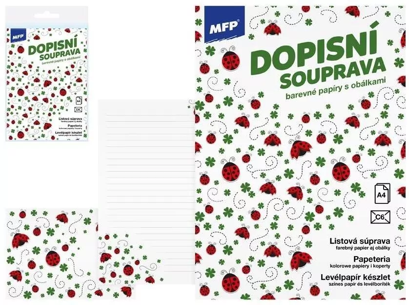 Papeteria lux 5+10 biedronki - tantis.pl