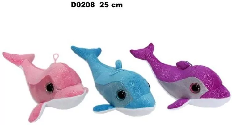 Delfin D-208 3rodz mix 25cm 146502 - tantis.pl