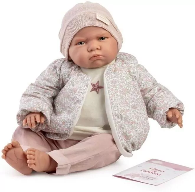 Lalka hiszpańska Reborn Berta 52cm - tantis.pl