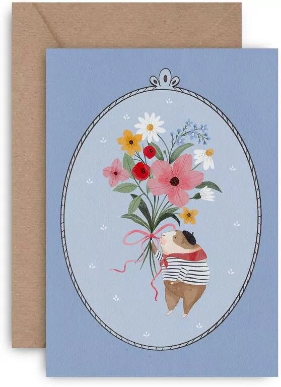 Kartka z podziękowaniem - Merci - tantis.pl