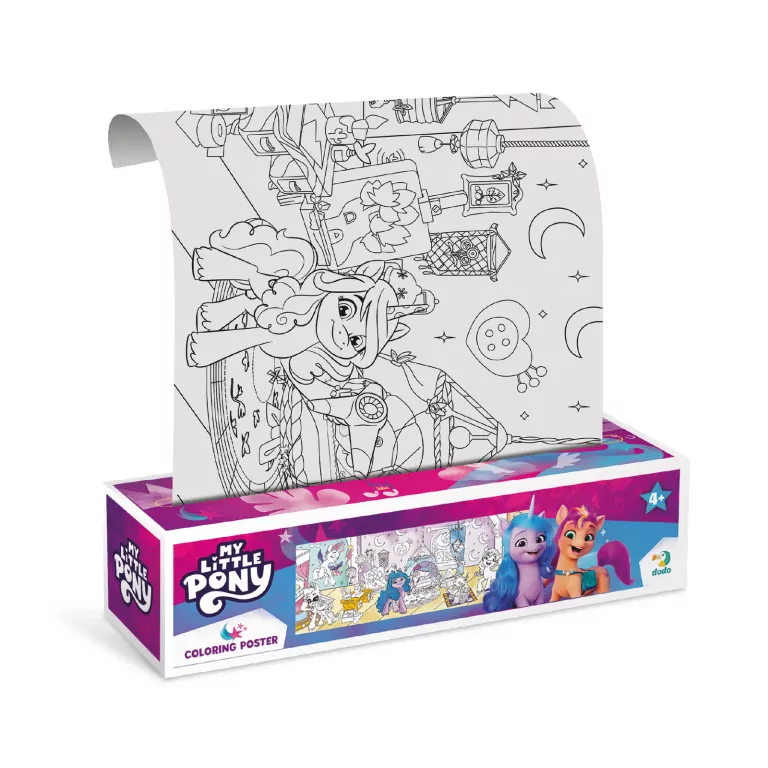 My Little Pony. Kolorowanka w rolce - tantis.pl