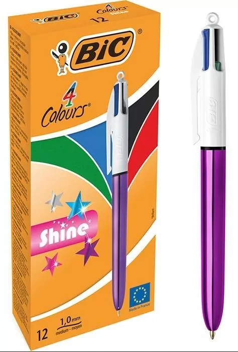 Długopis 4 Colours Shine Pink (12szt) - tantis.pl