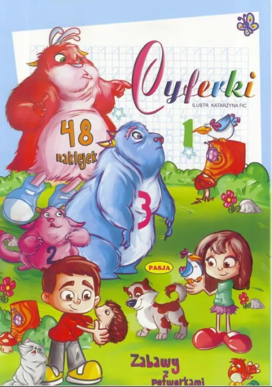 Cyferki. Zabawy z potworkami - tantis.pl