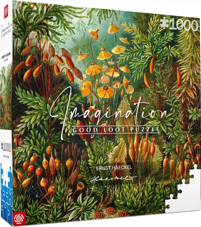 Muscinae. Ernst Haeckel. Imagination. Puzzle 1000 - tantis.pl
