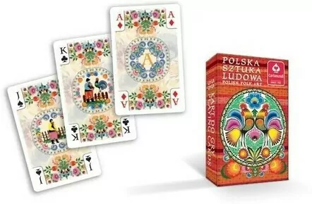 Karty do gry Polska Sztuka Ludowa pojedyńcze - tantis.pl